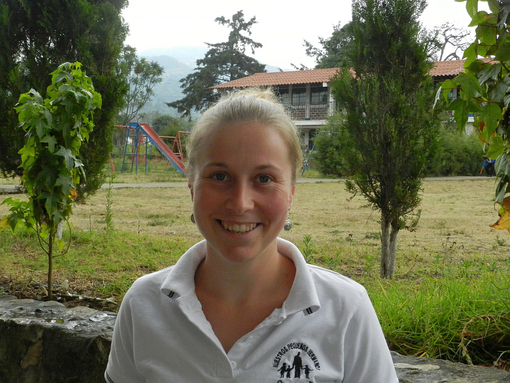 Kerstin arbeitet als Entwicklungshelferin bei nph guatemala.