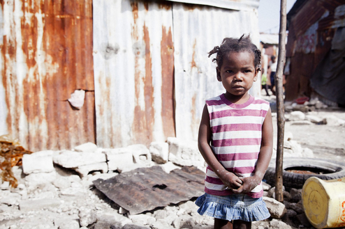 Viele Kinder in Haiti leben auf sich allein gestellt.