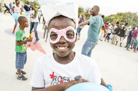 Haitis Kinder sind die Zukunft des Landes. Wir tun alles, um diese Zukunft so strahlend wie möglich für sie zu gestalten.