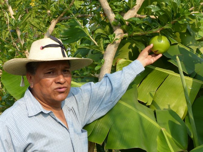 Farmleiter Dr. Julio Morales ist der biologische Anbau von Pflanzen im Einklang mit der Natur sehr wichtig. Seit über 4 Jahren erhöht er mit dieser Philosophie die Erträge der Farm von nph mexico.