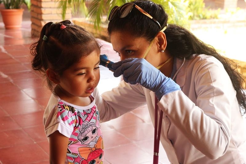 Medizische Behandlung in Honduras.
