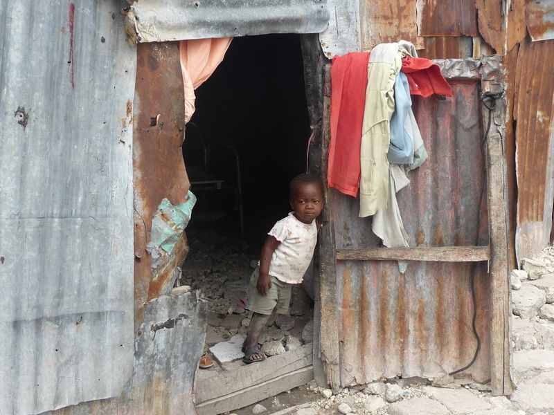 Kinderarmut in Haiti