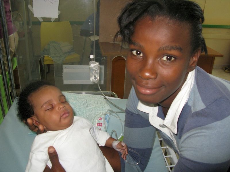 Der Bau einer ambulanten Klinik im ländnlichen Raum von Haiti würde rund 17.300 Menschen helfen.