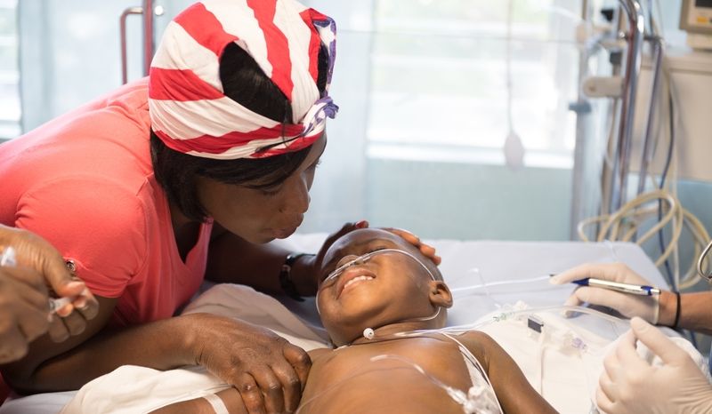 Für die meisten Familien in Haiti ist medizinische Betreuung unbezahlbar – auch in Notfällen.