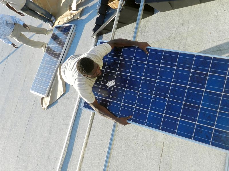 Unser Kinderdorf installiert eine Solaranlage