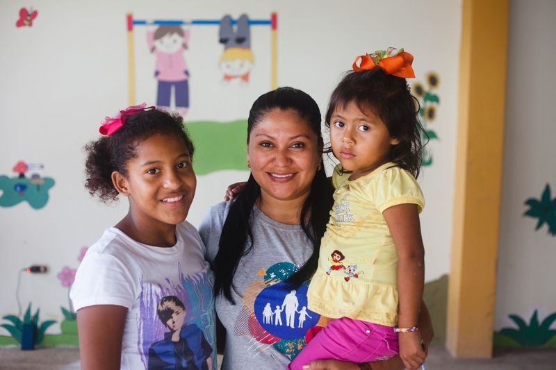 nph-Honduras eröffnete eine Erstanlaufstelle für Kinder in Not. Hier finden sie Sicherheit, Ruhe und Zuneigung.